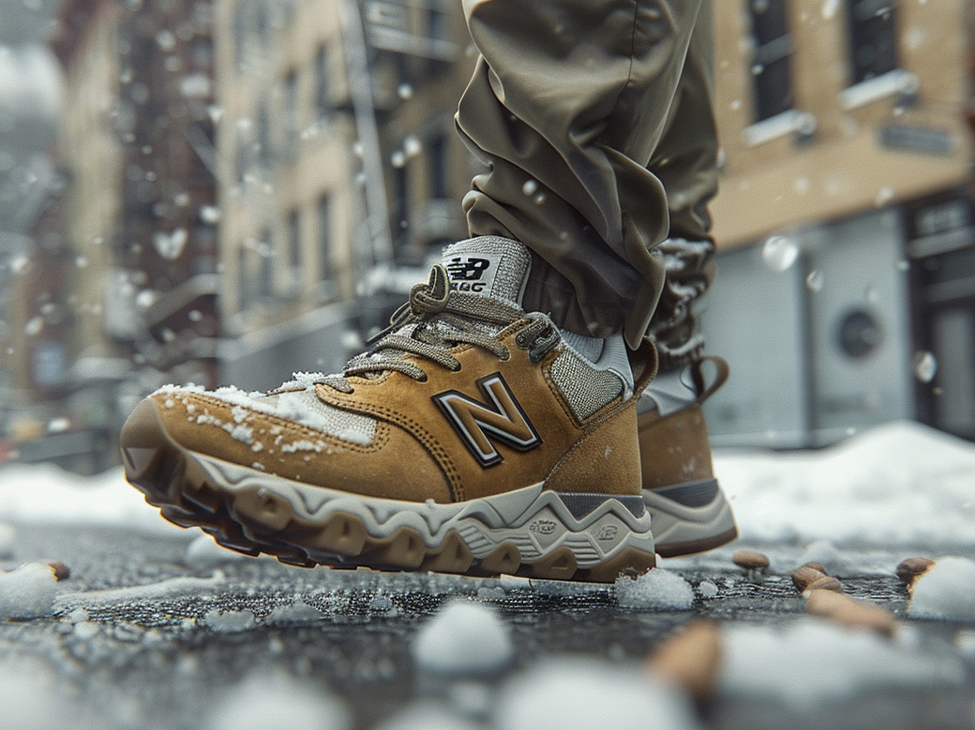 Зимние кроссовки New Balance: Тепло и стиль