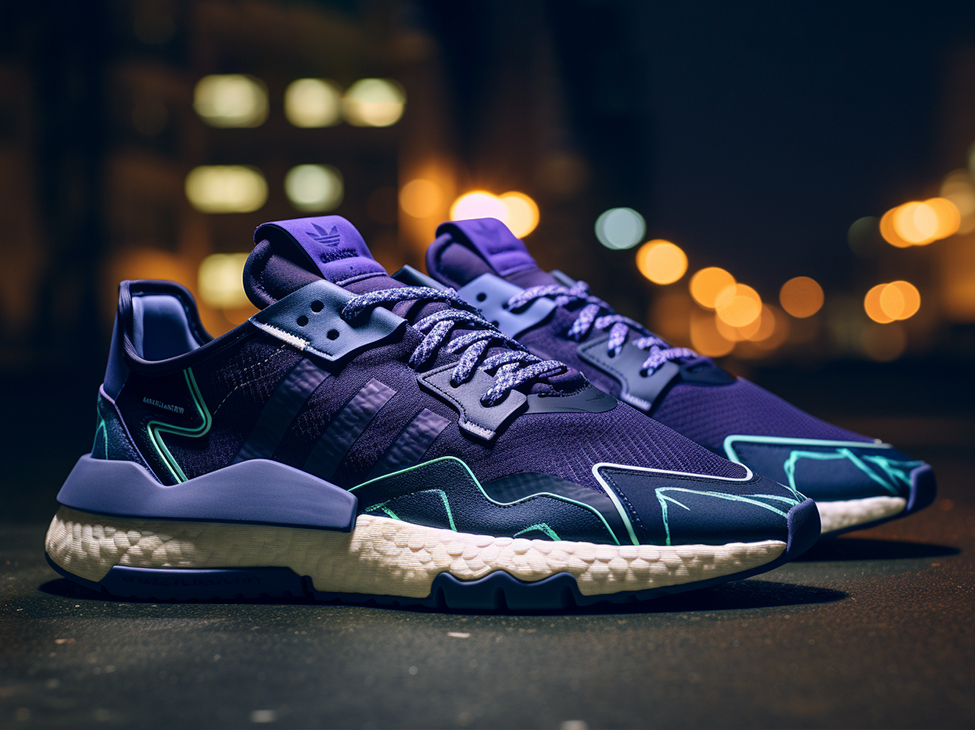 Adidas Nite Jogger: ночной город под светом стильной обуви