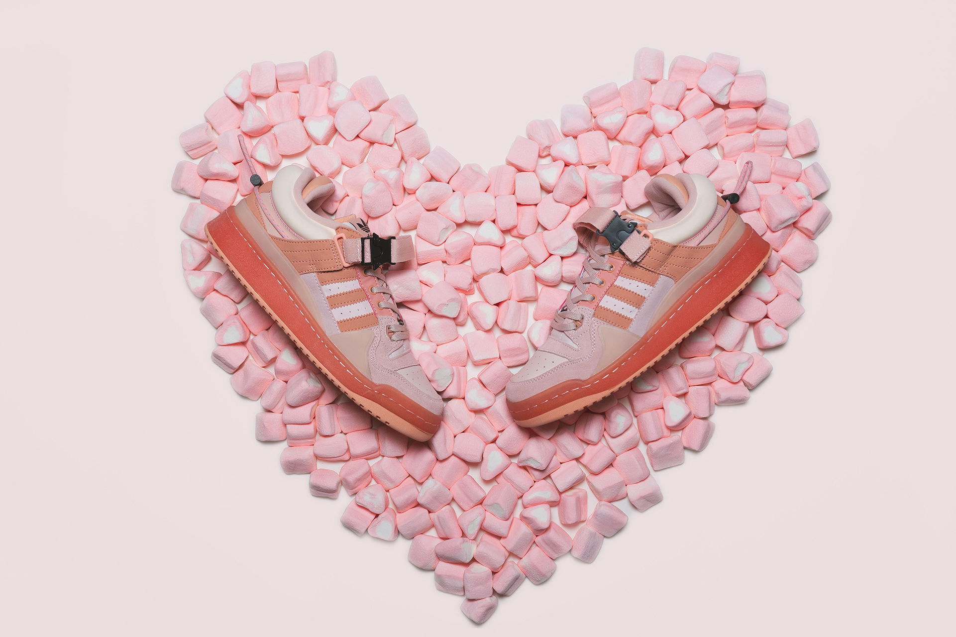 BAD BUNNY X ADIDAS FORUM BUCKLE LOW EASTER EGG