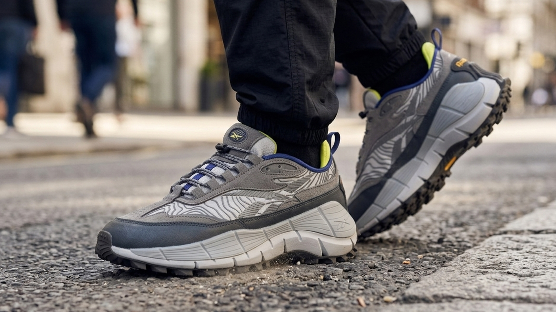 Интересные кроссовки Reebok Zig Kinetica 2.5 Edge для города