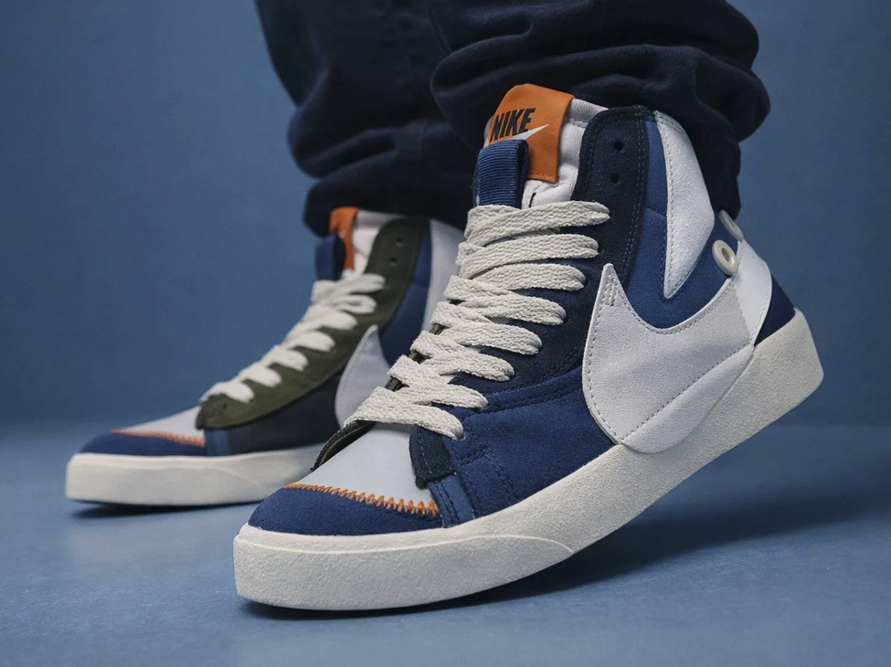 С чем носить высокие кеды Nike Blazer 77 в 2026 году
