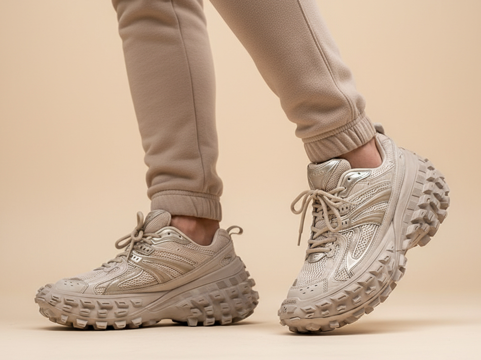 Как выглядеть стильно в оверсайз кроссовках