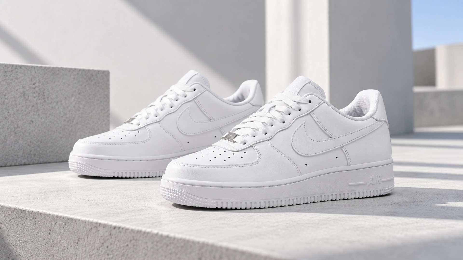 Женские Nike Air Force 1 Low 42068 в белом цвете