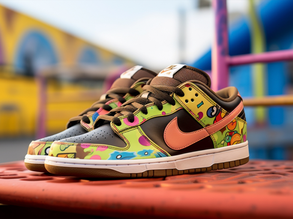 Смысл дизайна и повышение популярности Nike Dunk SB