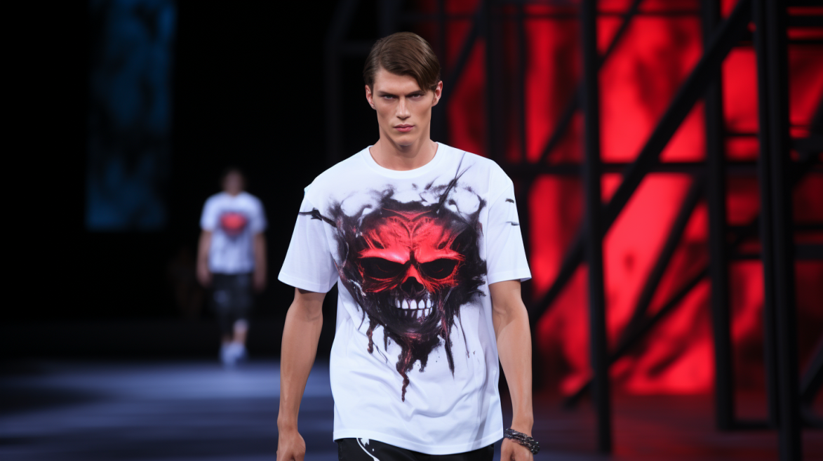 Футболка Philipp Plein: Элемент high-fashion в повседневном гардеробе